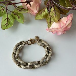 J. Crew Gold Link Chain Bracelet